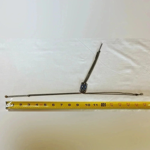 Bronze Lariat Necklace - Picture 3 of 3